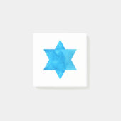 Blue Star von David Post-it Klebezettel (Vorderseite)