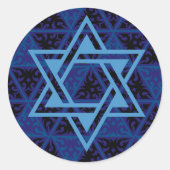Blue Star von David Stickers (Vorderseite)