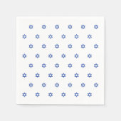 Blue Star von David White Serviette (Vorderseite)