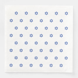 Blue Star von David White Serviette
