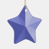 Blue Star Weihnachtsschmuck individuell anpassbare (Rechts)