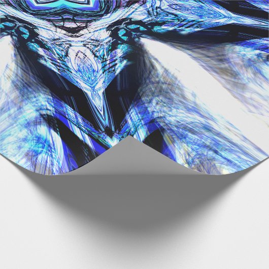 Blue Star Wrapping Geschenkpapier (Ecke)