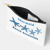 Blue Starfish Beach Essentials Nautical White Zubehörtasche (Offen)