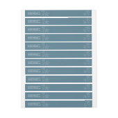 Blue Starfish Florida Beach Wedding (Bogen)