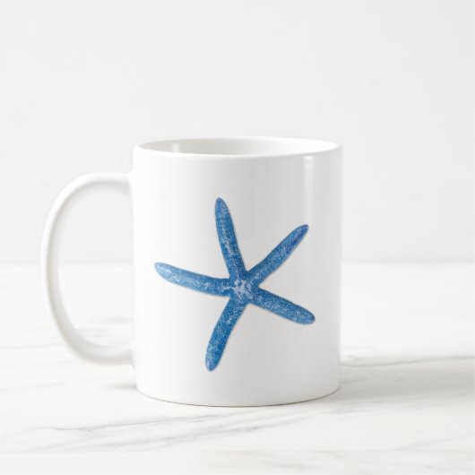 Blue Starfish Kaffeetasse (Links)