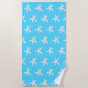 Blue Starfish Strandtuch