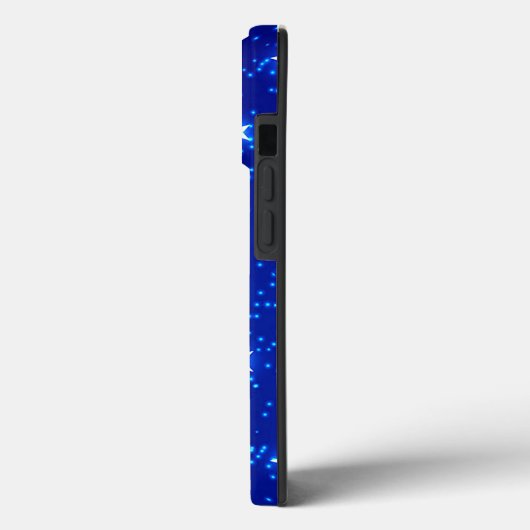 Blue Stargazer Case-Mate iPhone Hülle (Rückseite / Links)