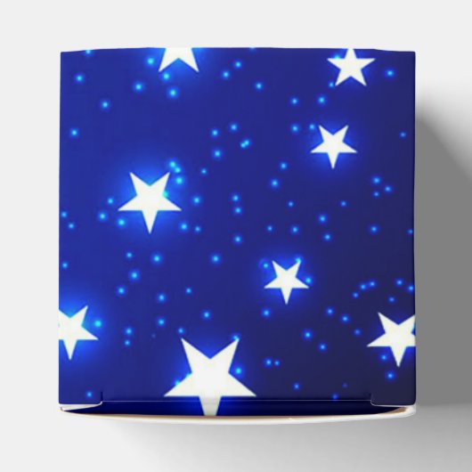 Blue Stargazer Cube Geschenkschachtel (Oben)