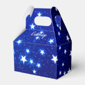Blue Stargazer Gable Geschenkschachtel (Vorderseite)