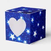 Blue Stargazer Heart Geschenkschachtel (Vorderseite)