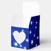 Blue Stargazer Heart Geschenkschachtel (Geöffnet)