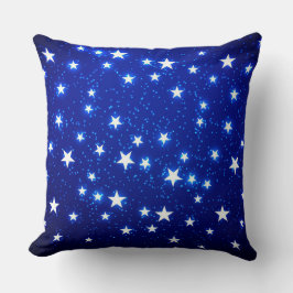 Blue Stargazer Kissen