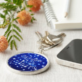 Blue Stargazer Schlüsselanhänger (Seite)