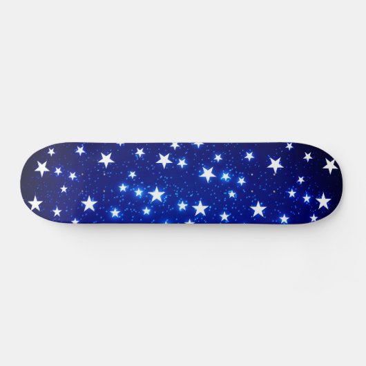 Blue Stargazer Skateboard (Horizontal)