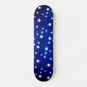Blue Stargazer Skateboard (Vorderseite)