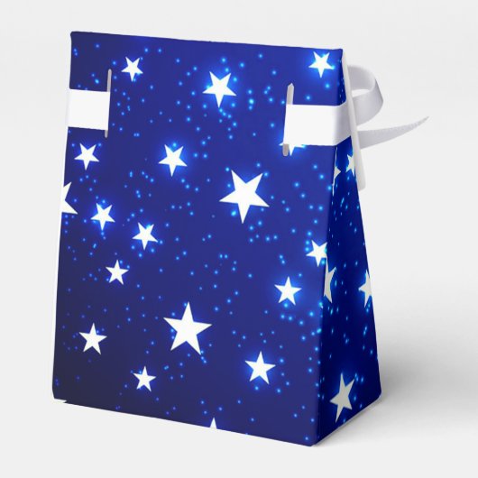 Blue Stargazer Tent Geschenkschachtel (Rückseite)