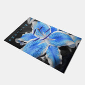 Blue Stargazer Welcome Mat Fußmatte (Schrägansicht)