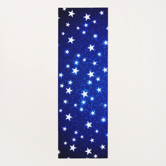 Blue Stargazer Yogamatte (Rückseite)