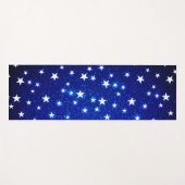 Blue Stargazer Yogamatte (Vorderseite (Horizontal))