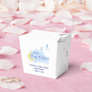Blue Starlit Baby Boy Bliss Stork Sonderlieferung Geschenkschachtel