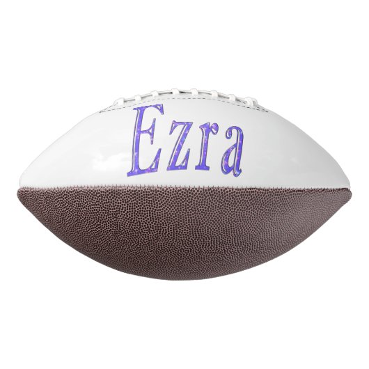 Blue Starry Ezra Name, Football (Gedreht 270)