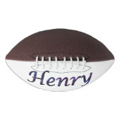 Blue Starry Henry Name, Football (Vorderseite)