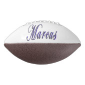 Blue Starry Marcus Name Logo, Football (Gedreht 270)