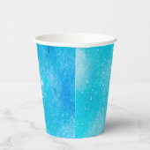 Blue Starry Night Baby Duschpapier Tassen Pappbecher (Rechts)