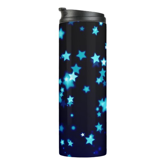 Blue Stars - サーマルタンブラー Thermosbecher (Nach rechts gedreht)