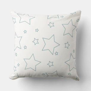 Blue Stars 4. Juli Pillow Kissen