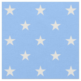 Blue Stars Fabric Stoff