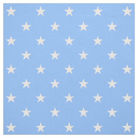 Blue Stars Fabric Stoff (Muster)