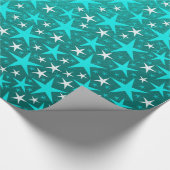 blue stars geschenkpapier (Ecke)