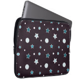 Blue Stars Laptopschutzhülle (Vorne Rechts)