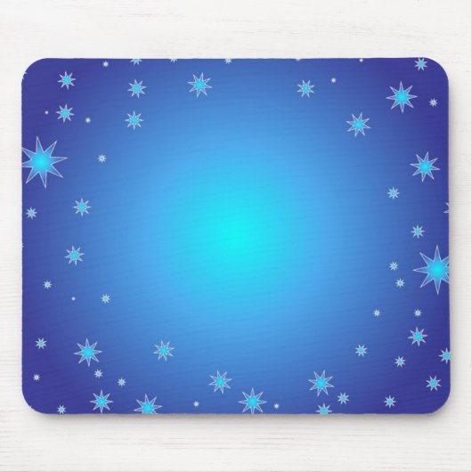 Blue Stars Mousepad (Vorne)