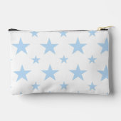 Blue Stars Pattern Constellation Cosmetic & Pencil Zubehörtasche (Rückseite)