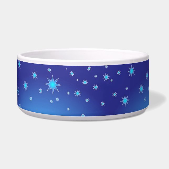 Blue Stars Pet Bowl Napf (Vorderseite)