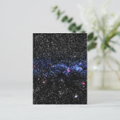 Blue Stars Postkarte (Stehend Vorderseite)