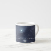 Blue Stars Psalms Scripture Tasse (Vorderseite Rechts)