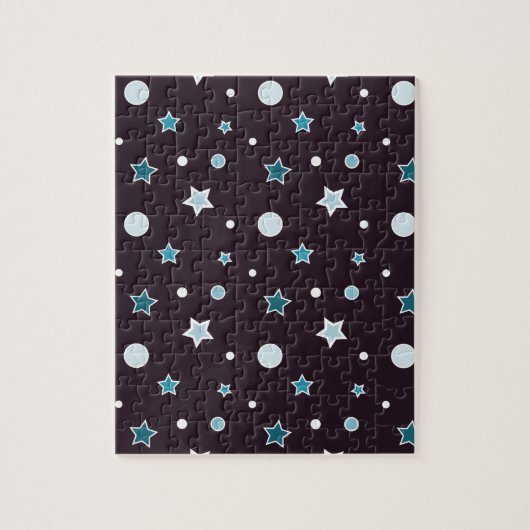 Blue Stars Puzzle (Vertikal)