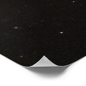 Blue Stars Ring Nucleus of Galaxy AM 0644-741 Poster (Ecke)