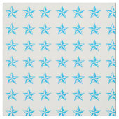 Blue Stars Rodeo Western Fabric Stoff (Muster)