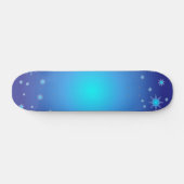 Blue Stars Skateboard (Horizontal)