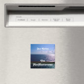 Blue Stateroom Door Marker Magnet (In Situ (Geschirrspüler))