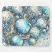 Blue Steampunk Mousepad (Vorne)