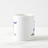 Blue Stehend True Logo-Tasse Kaffeetasse (Mittel)