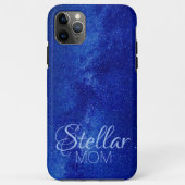 Blue Stellar Mama Case-Mate iPhone Hülle (Rückseite)