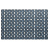 Blue Sternexplosion Googie Pattern Stoff (Fat Quarter (45,7 x 55,9 cm))
