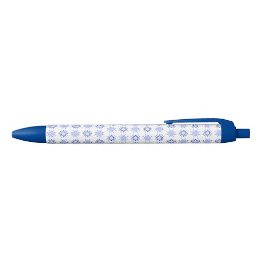 Blue Sternexplosion Ink Pen Kugelschreiber (Oberseite)