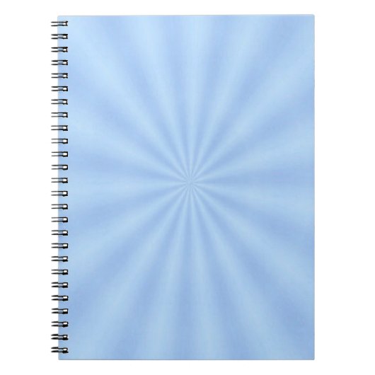Blue Sternexplosion Notebook Notizblock (Vorderseite)